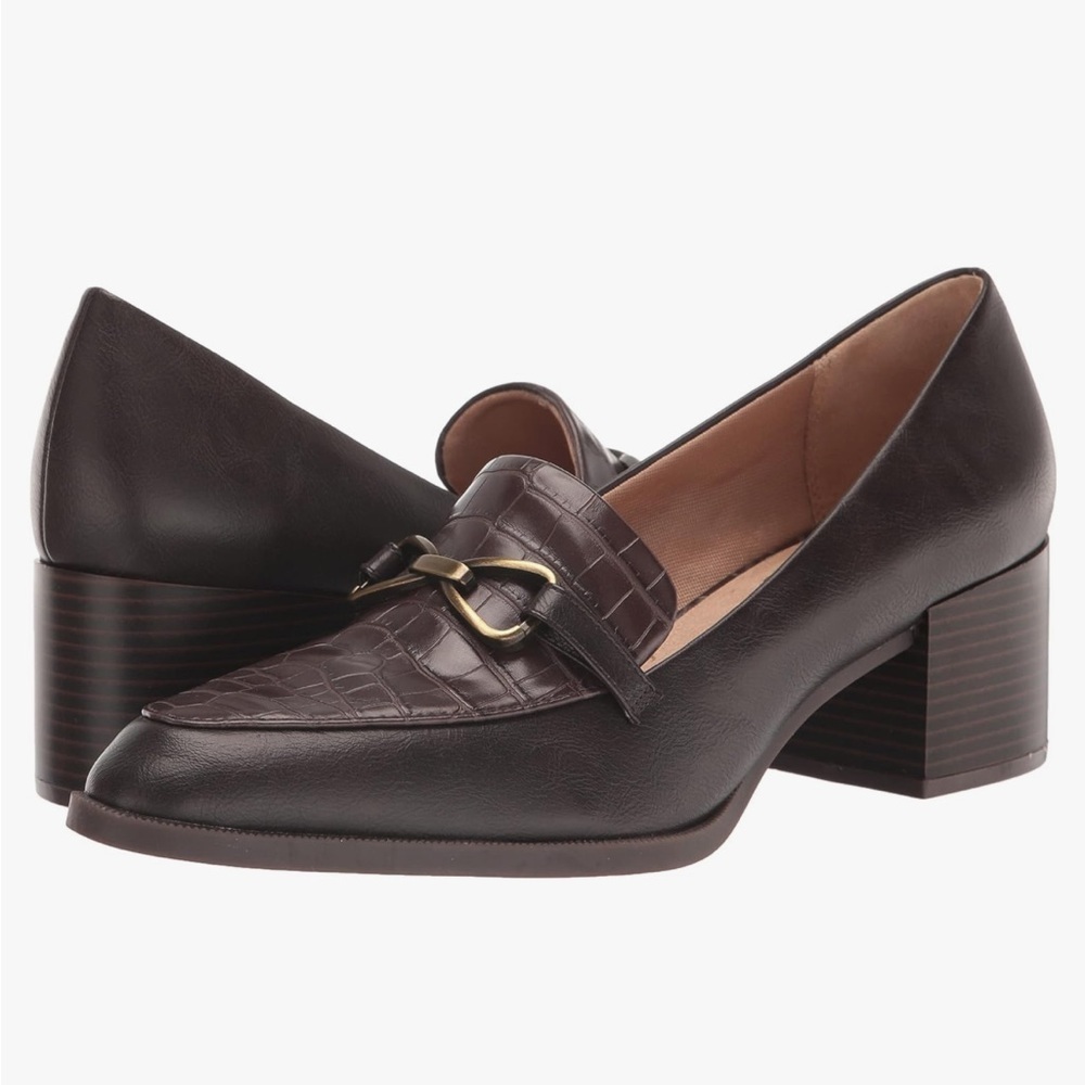 NWOT LifeStride Women's Devyn 2 Block Heel Loafer; Size 9M